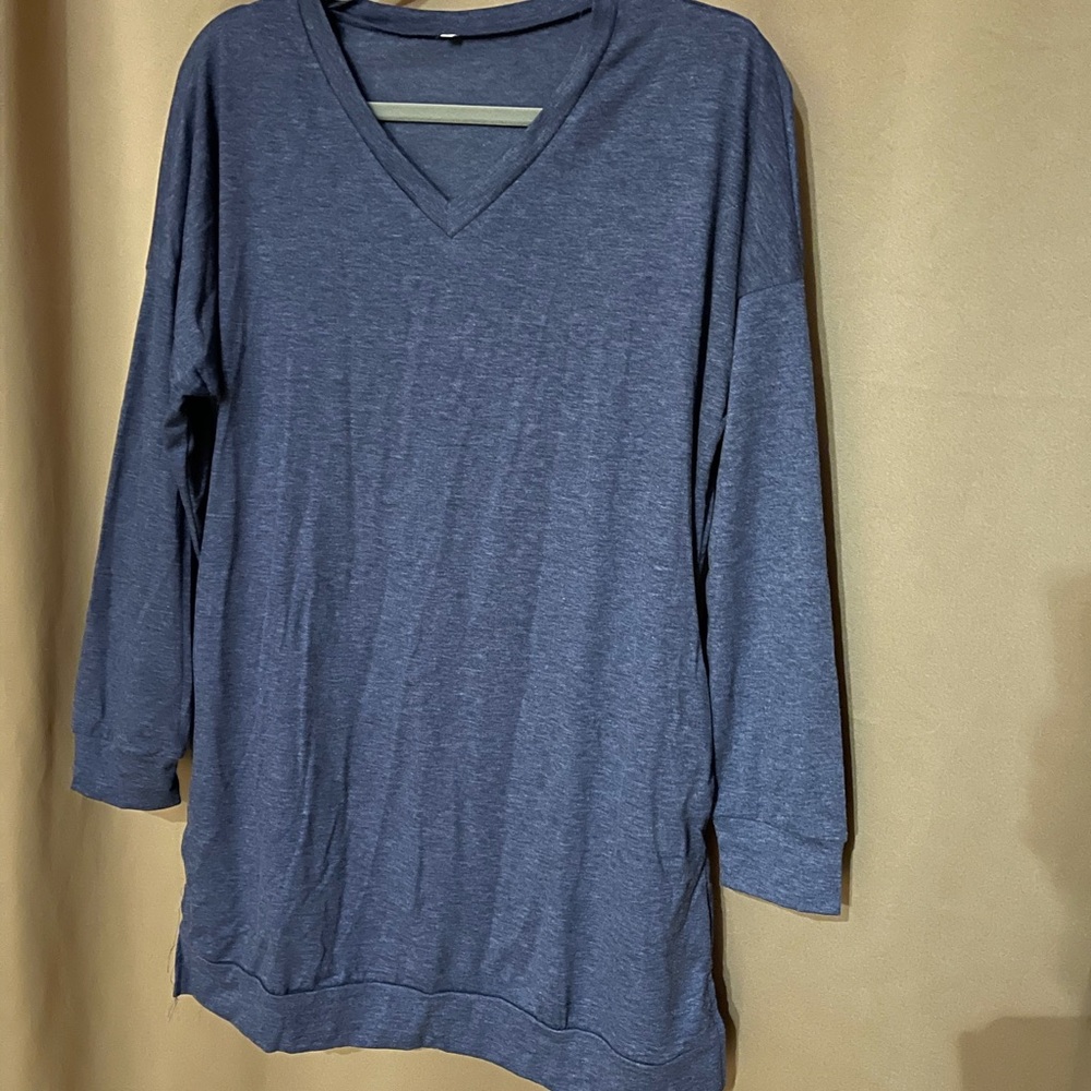 Women’s casual long sleeve tunic